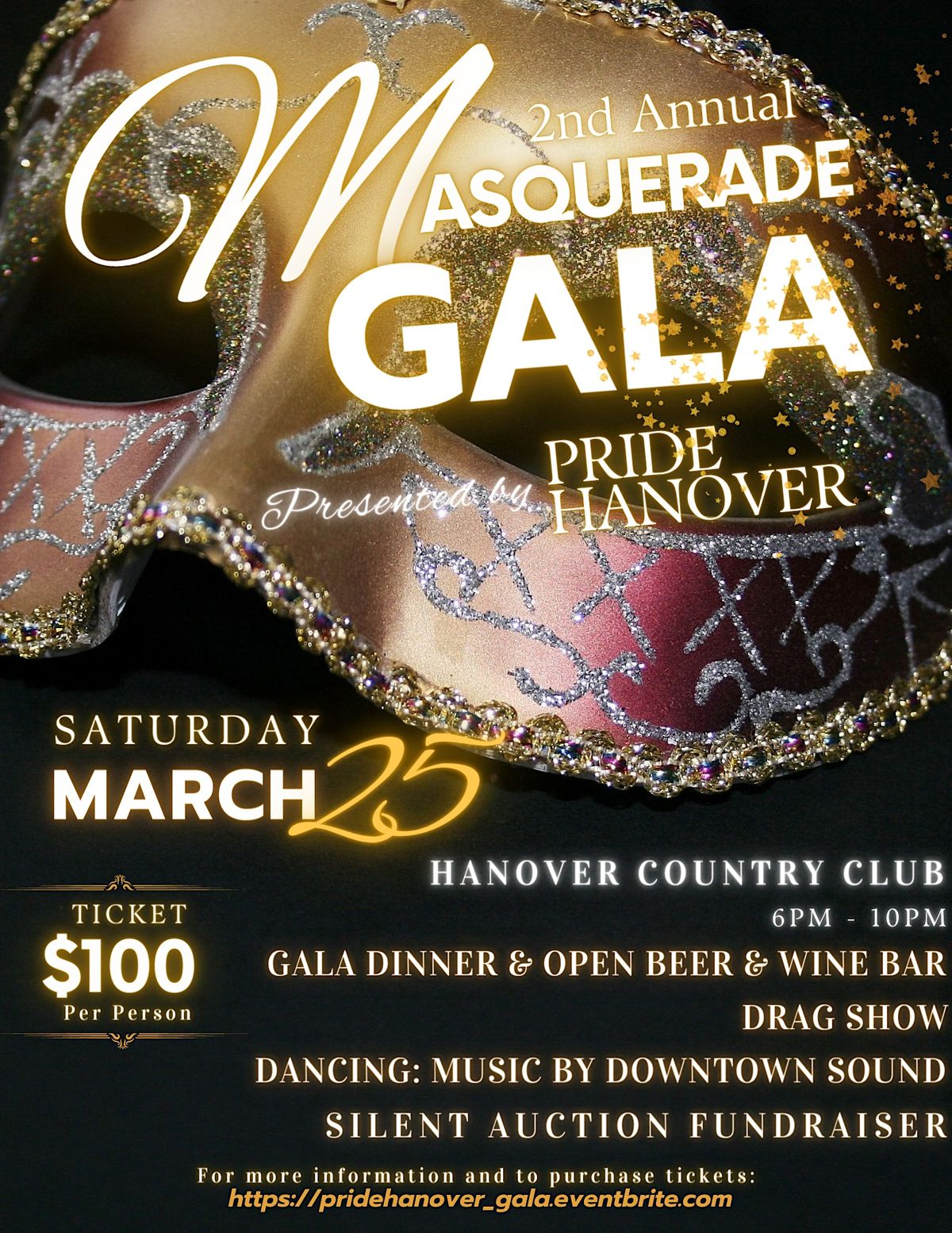 2nd Annual Masquerade Gala presented by PRIDE HANOVER, Hanover Country