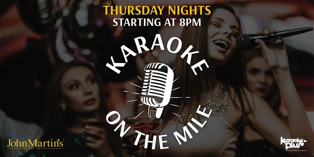 Karaoke on the Mile at JohnMartin's | Event in Coral Gables | AllEvents