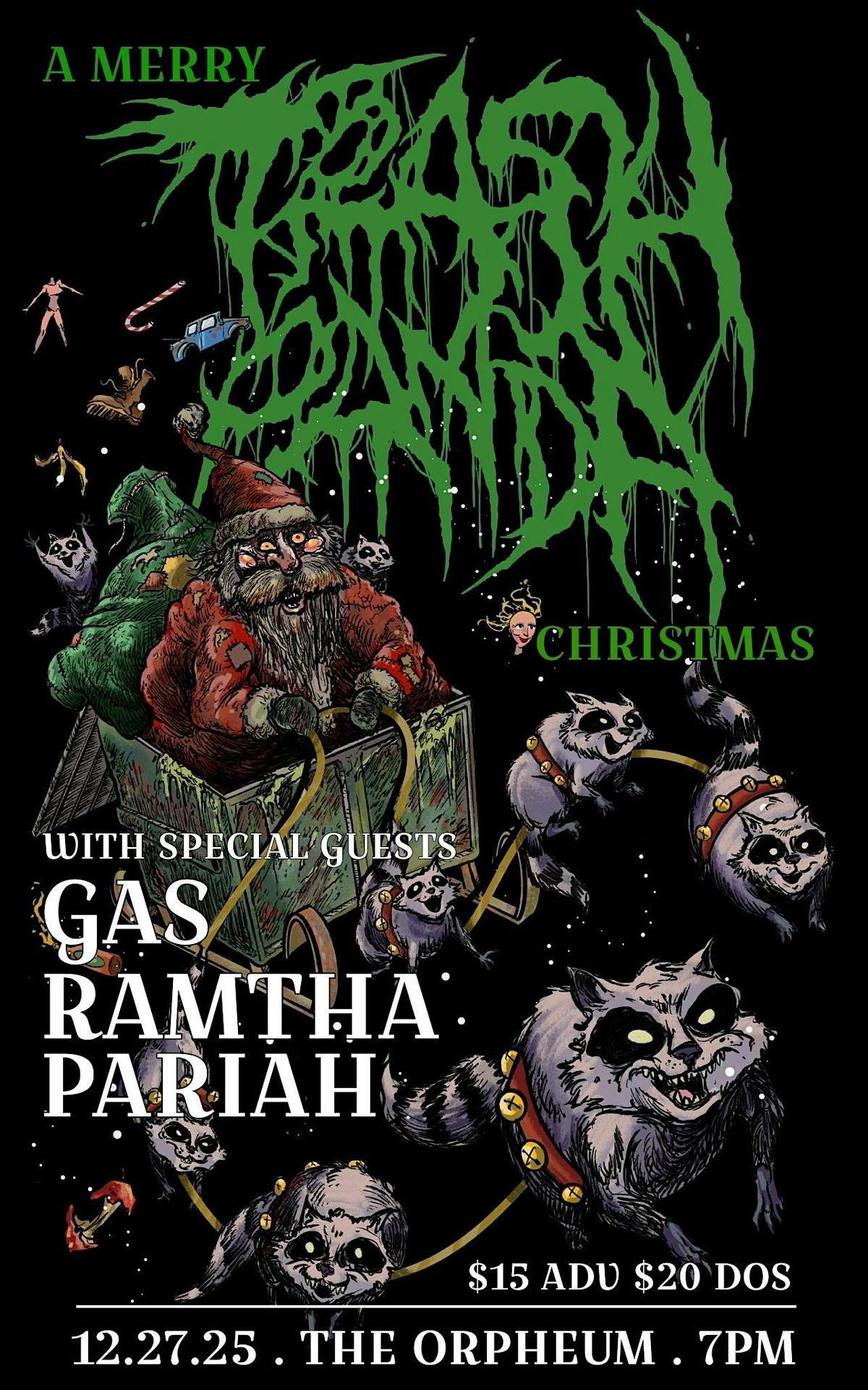 A Merry Trash Panda Christmas, 27 December | Event in Tampa | AllEvents