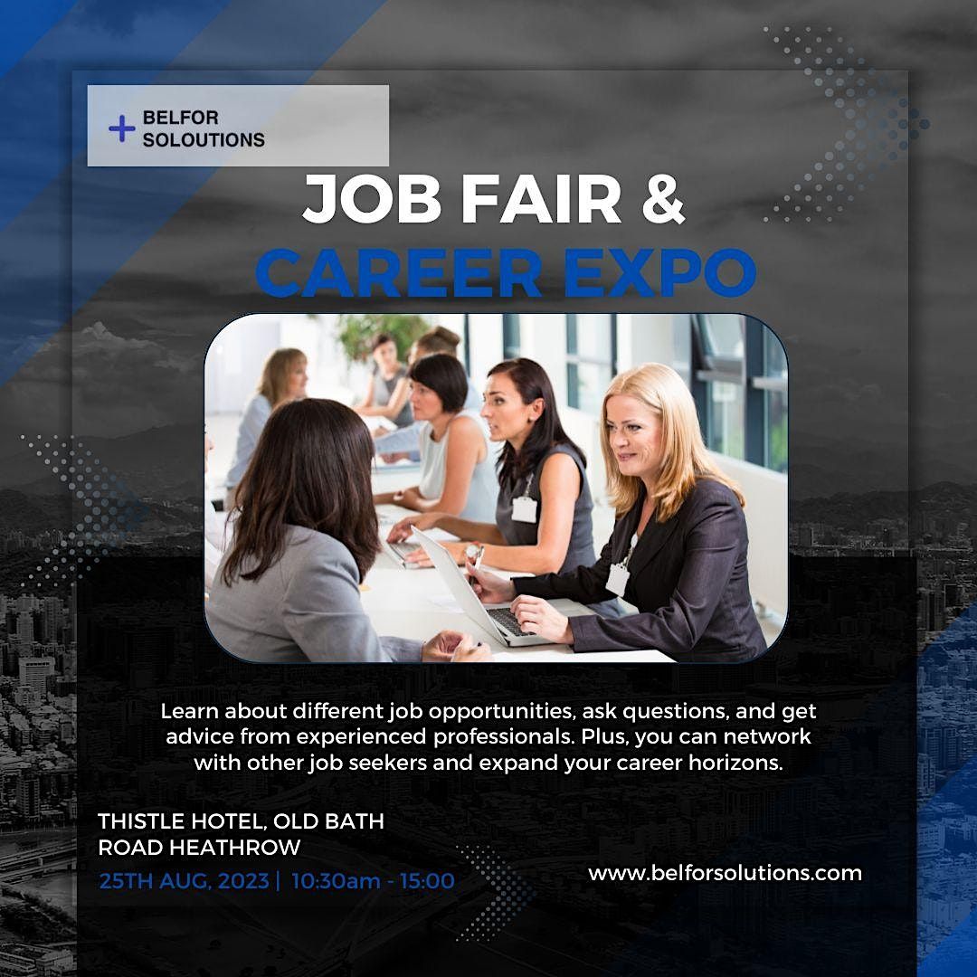 Heathrow Recruitment Fair, Thistle London Heathrow Terminal 5 Hotel, 25