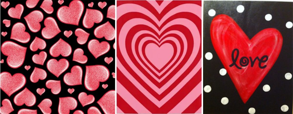Valentine's Wine Glass Painting Party in Carol Stream, 11 February | Event in Carol Stream | AllEvents