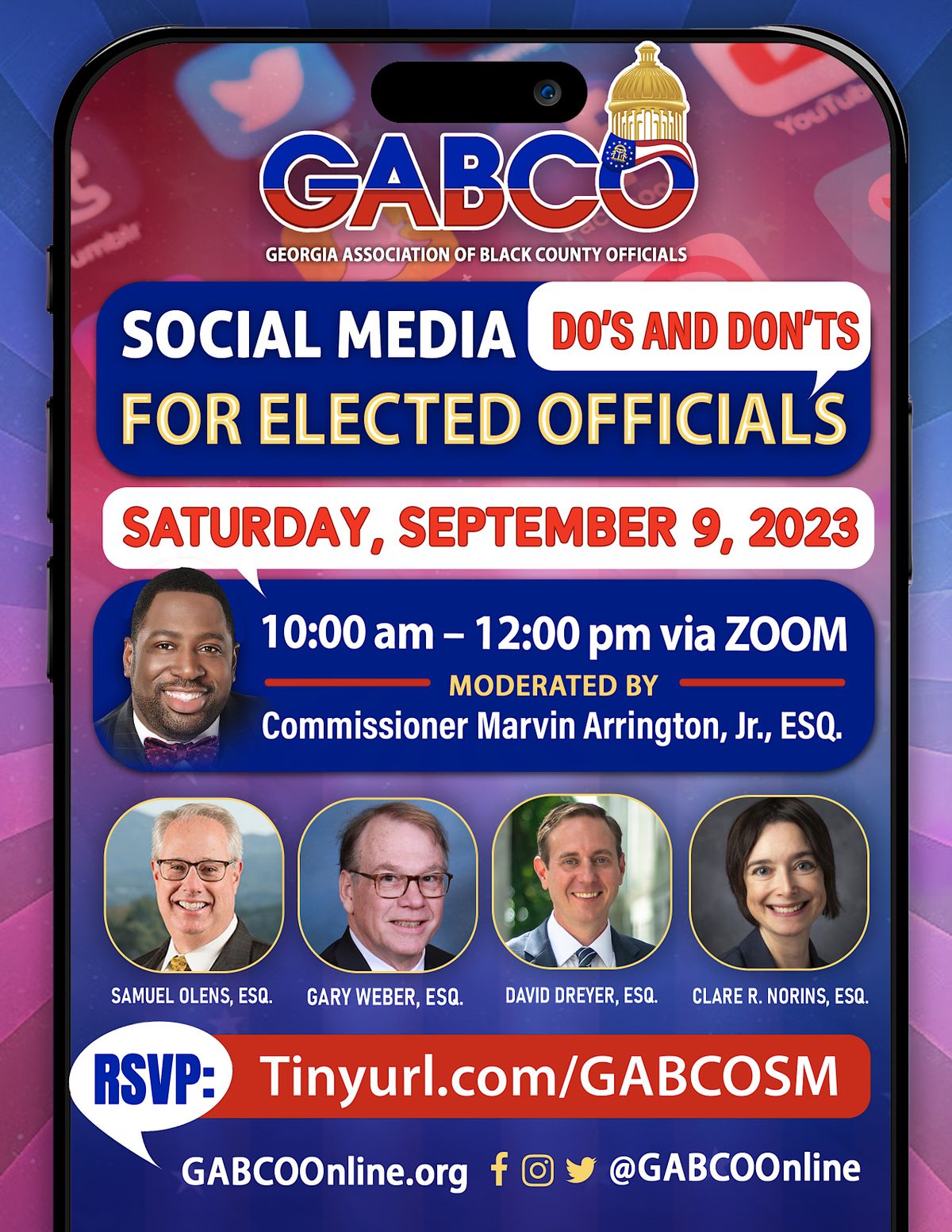 GABCO Social Media Dos and Donts for Elected Officials, State Bar of