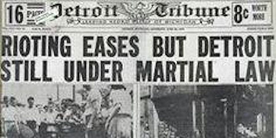Forged By Fire: Race Riots and Rebellions in Detroits History, 315 East ...