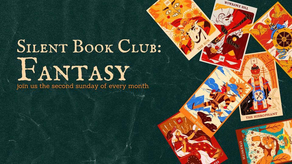 Fantasy Silent Book Club, The Book Rack Oak Harbor, March 10 2024