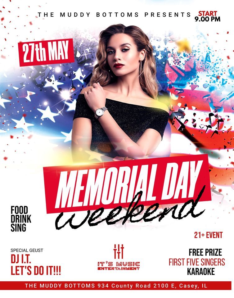 Karaoke Muddy Bottoms, Muddy Bottoms Bar & Grill, Ashmore, 28 May