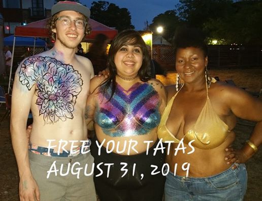 3rd Annual Free Your Tatas Fest Kenny Dorham S Backyard Austin 31 August