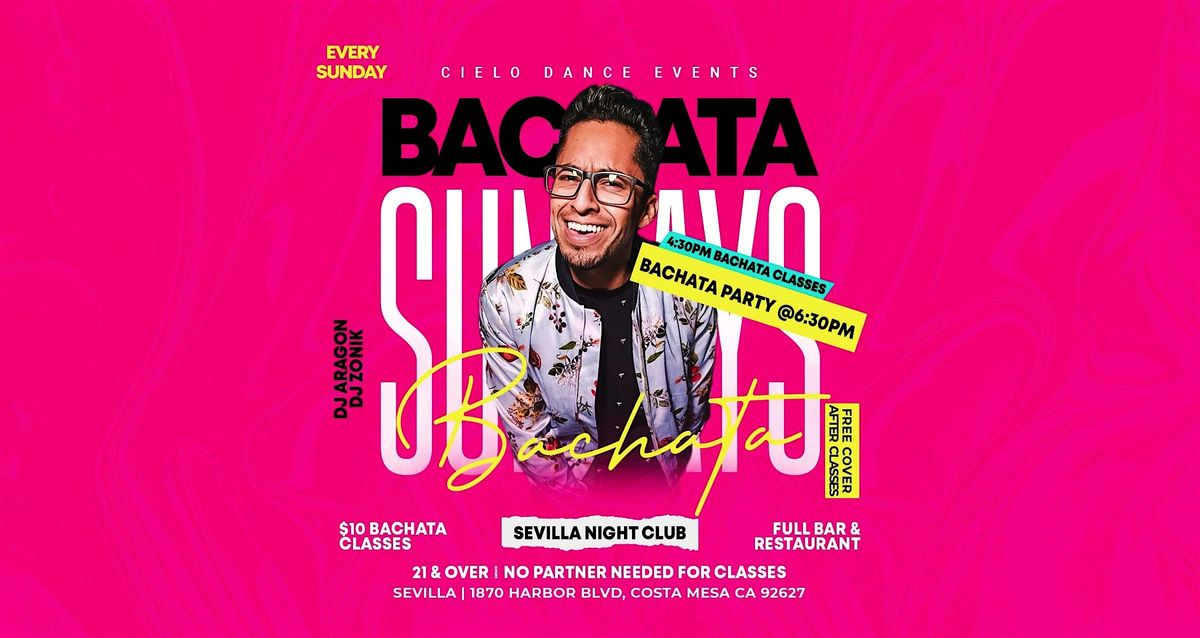 Bachata Sundays@Sevilla In Oc | Event in Costa Mesa | AllEvents