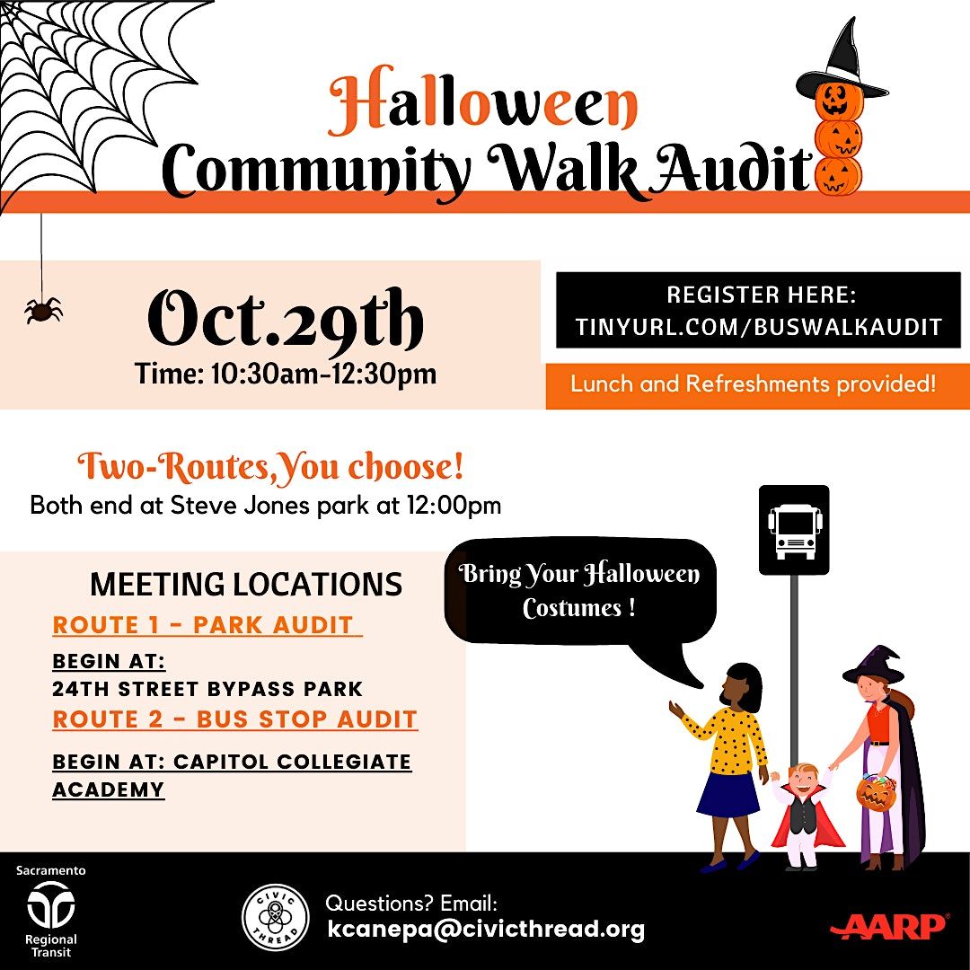 Halloween Bus Stop Walk Audit Capitol Collegiate Academy Sacramento halloween-bus-stop-walk-audit-capitol-collegiate-academy-sacramento