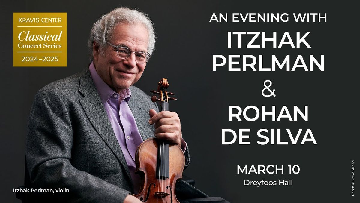 An Evening with Itzhak Perlman, 27 October | Event in Los Angeles | AllEvents