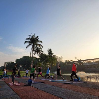 Wellness Yoga at Park (next to Komune Living)