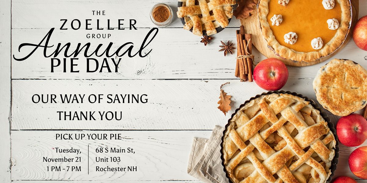 Annual Zoeller Group Pie Day!, The Zoeller Group Rochester, 21