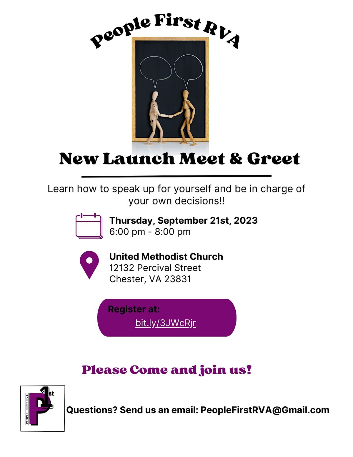 People First RVA Meet and Greet, Chester United Methodist Church, 21 ...