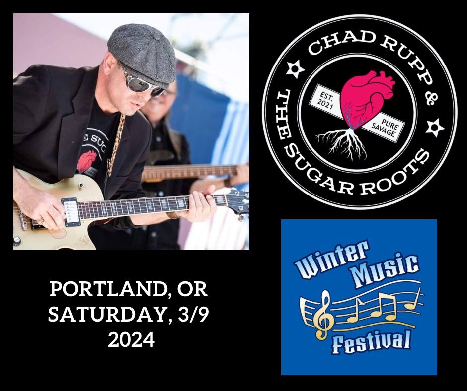 Chad Rupp and the Sugar Roots @ The Winter Music Fest PDX, Elks Lodge ...