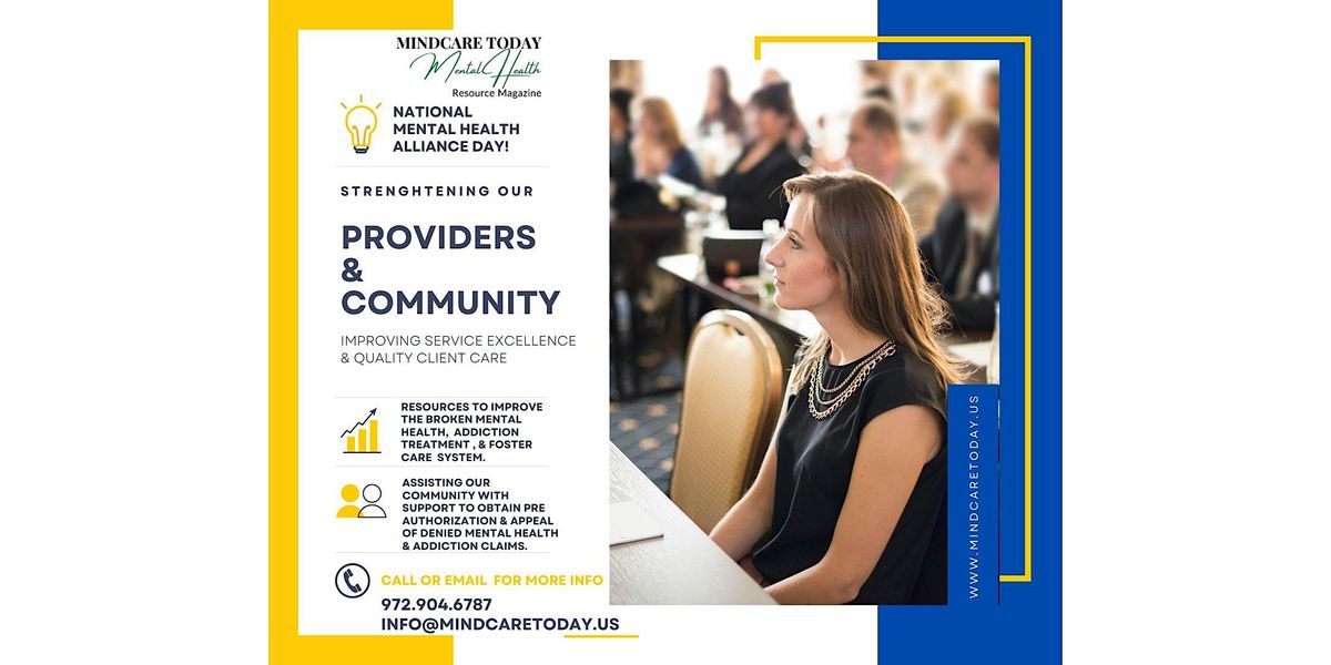 National Mental Health Alliance Day - Queens, New York, 6 April | Event in Queens | AllEvents.in