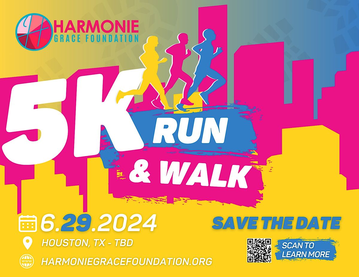 Harmonie Grace Foundation 5K Walk/Run Annual Event, MacGregor Park ...