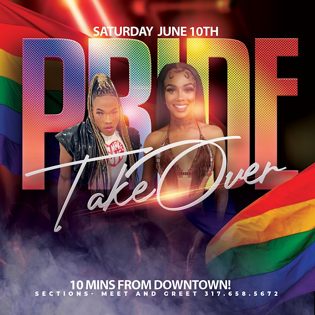 INDY PRIDE TAKEOVER! STARRING GUTTA K & SHAMAR, 3553 English Ave