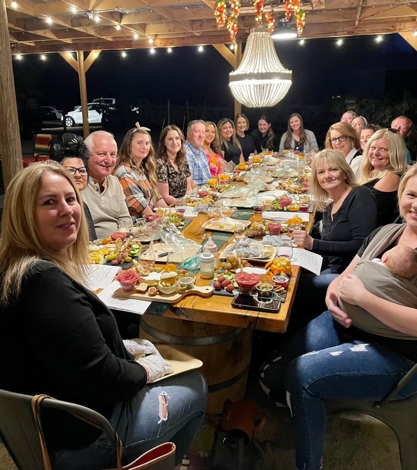 Holiday Dessert Charcuterie with wine tasting , 3 Oaks