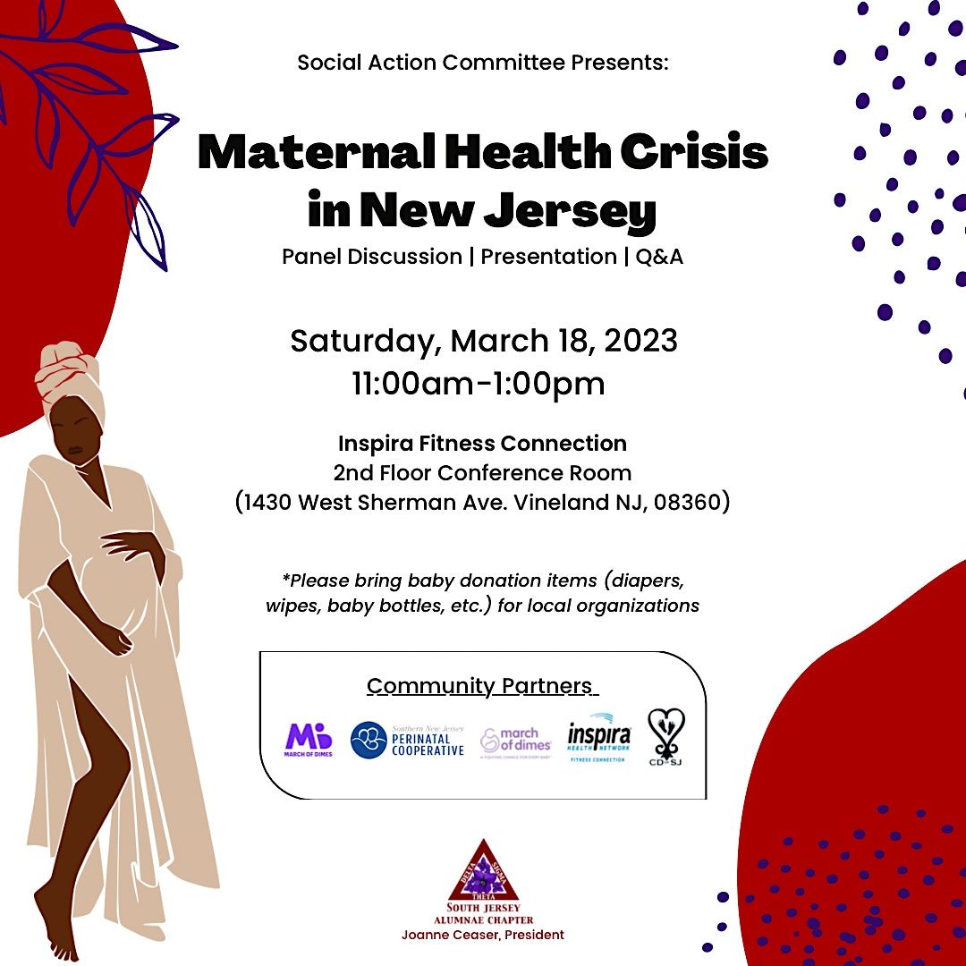 Maternal Health Crisis in New Jersey, Inspira Fitness Connection