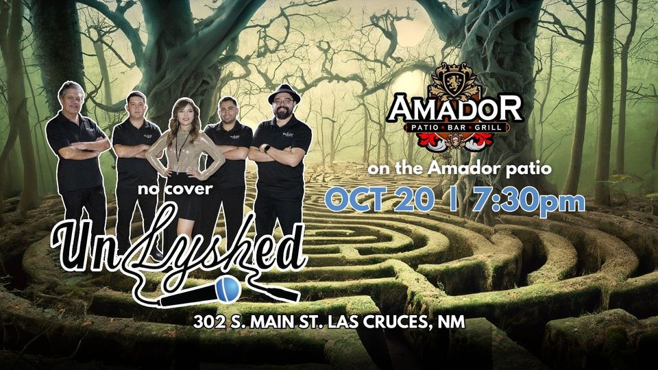 Unlyshed, Amador Patio Bar Grill, Las Cruces, October 20 2023