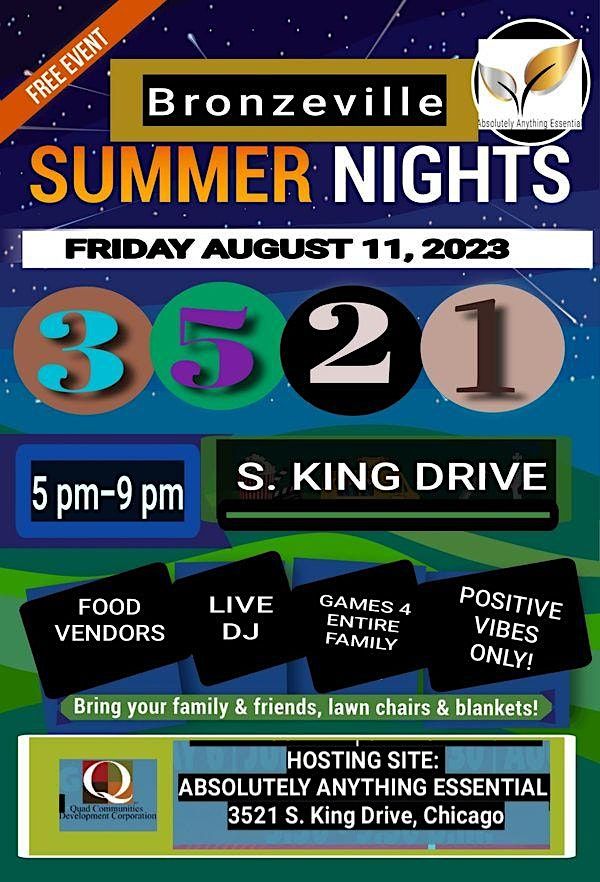 Chicagos Bronzeville Summer Nights Game Night Theme, Absolutely