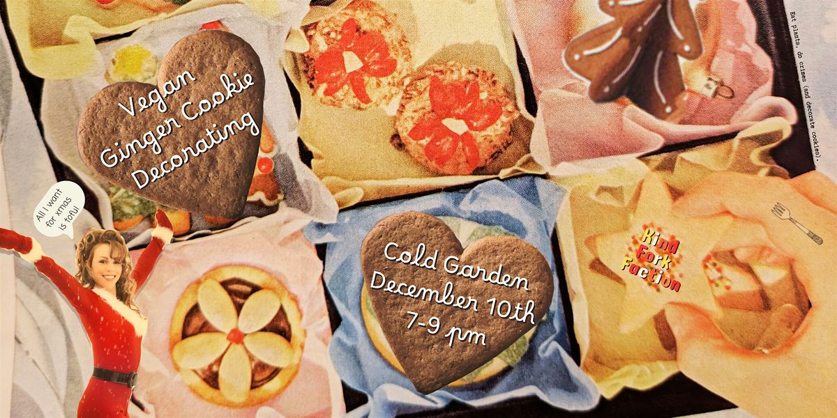 Vegan Ginger Cookie Decorating Meetup, 10 December | Event in Calgary | AllEvents