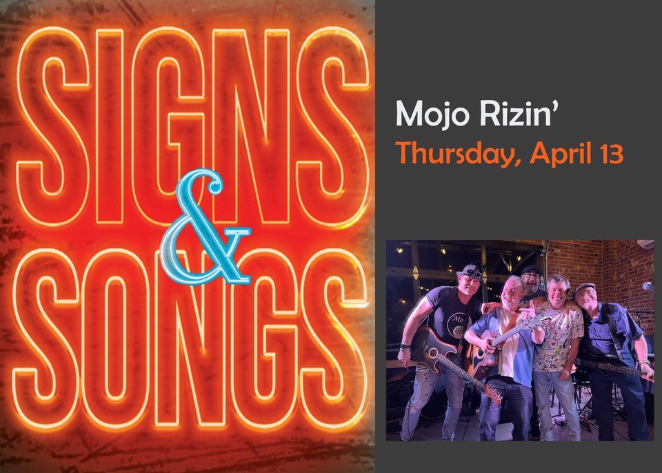 Mojo Sign Signs and Songs: Mojo Rizin, American Sign Museum, Cincinnati, April 13 ...
