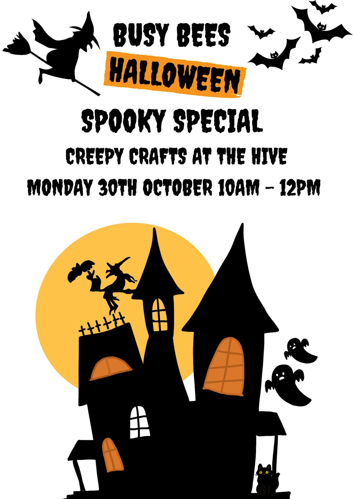 Busy Bees Halloween Spooky Special, Beeforth's Hive, Scarborough