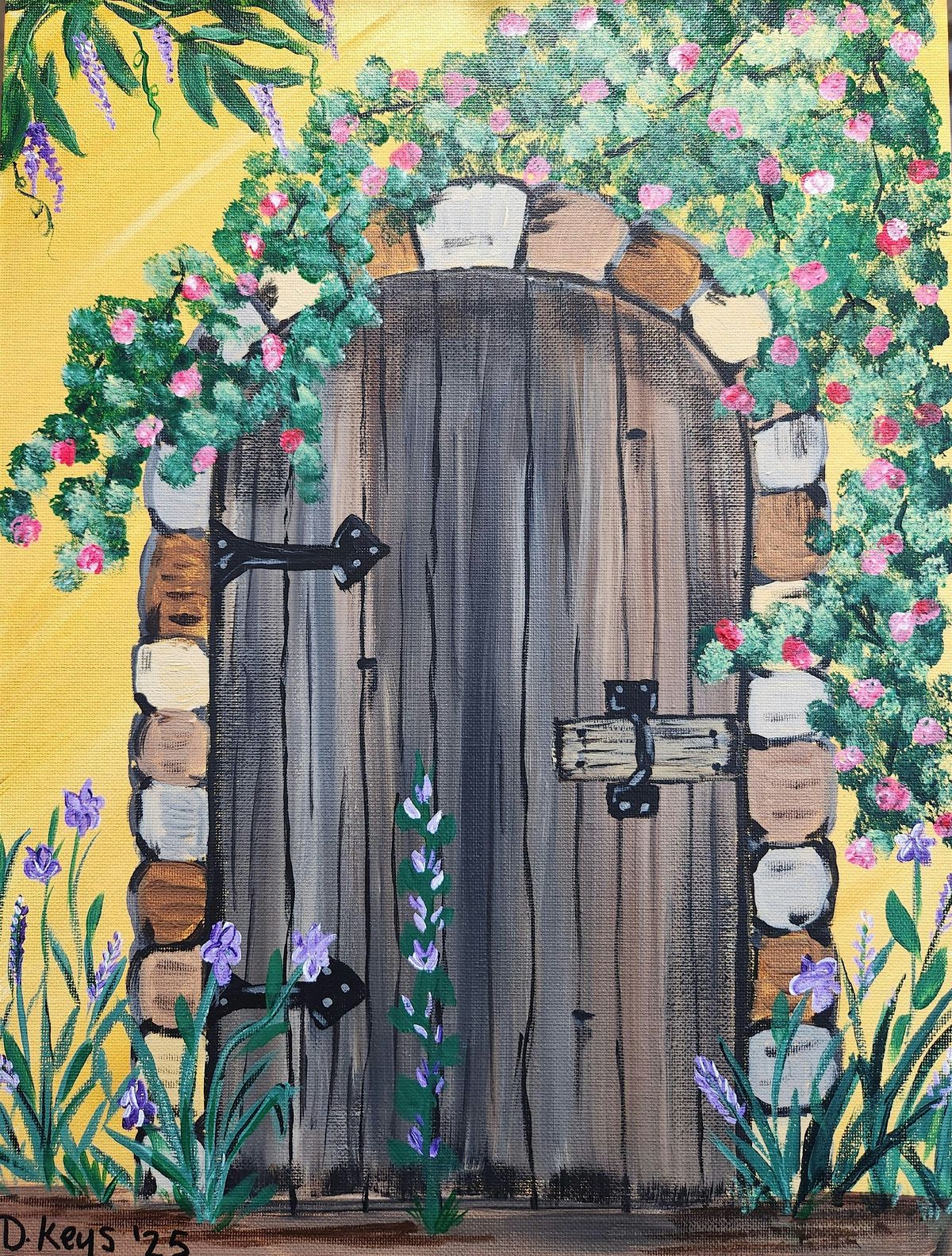 Paint & Sip - Bougainvillea, 6 February | Event in Green Valley | AllEvents