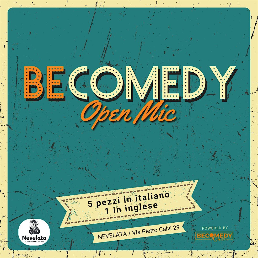 BeComedy OPEN MIC - Milano | Event in Milano | AllEvents