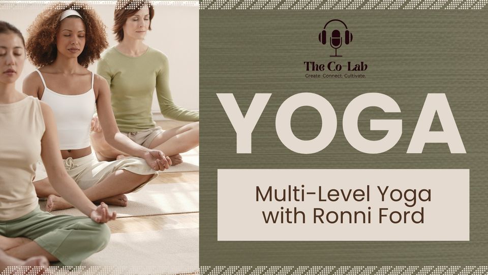 MultiLevel Yoga with Ronni Ford, The CoLab Studios, Clearwater, 16