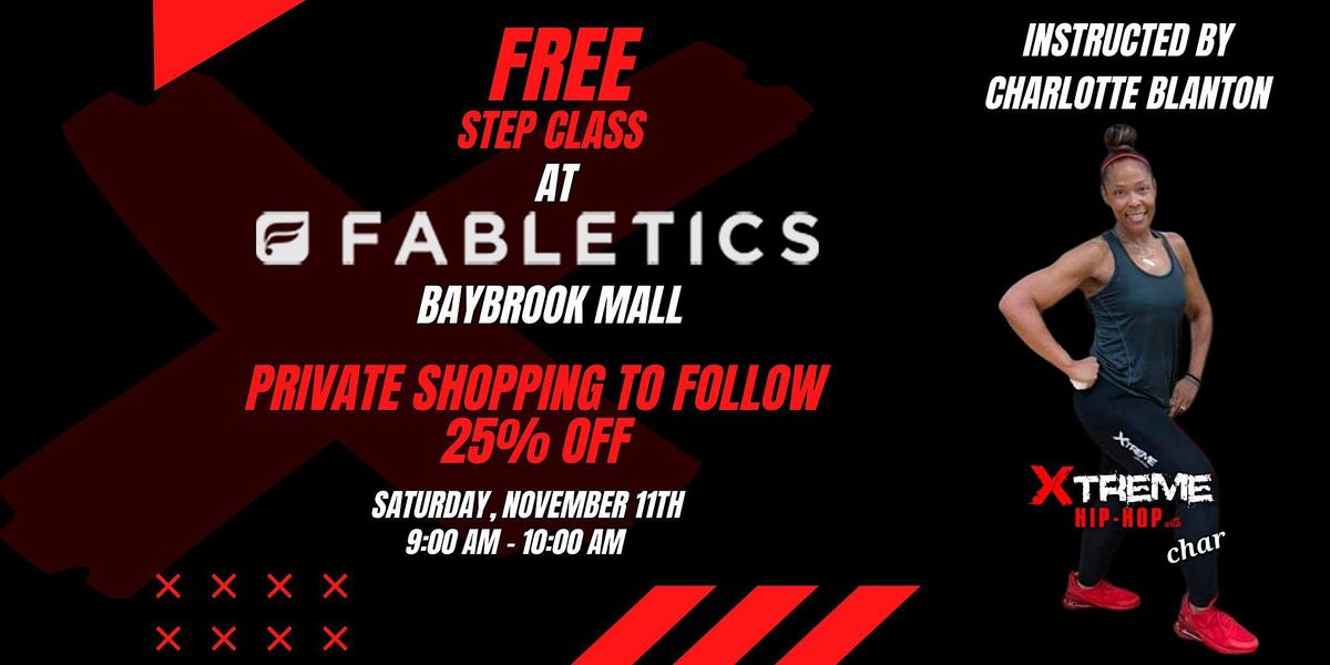 Extreme Hip-Hop Step Class At Fabletics Baybrook, Fabletics at Baybrook ...