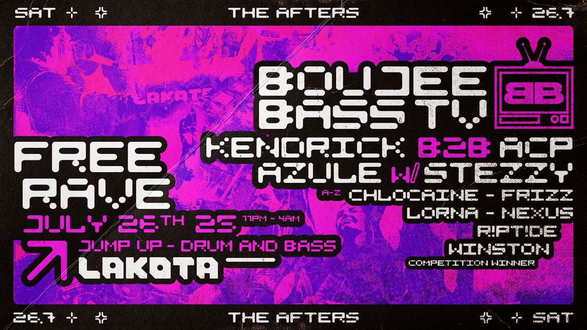 The Afters: BoujeeBass TV Takeover, 26 July | Event in Bristol | AllEvents
