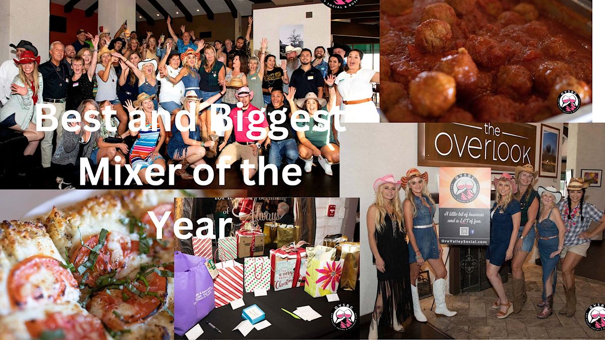 The Biggest & Best Mixer of the Year Return of the last Wed monthly
