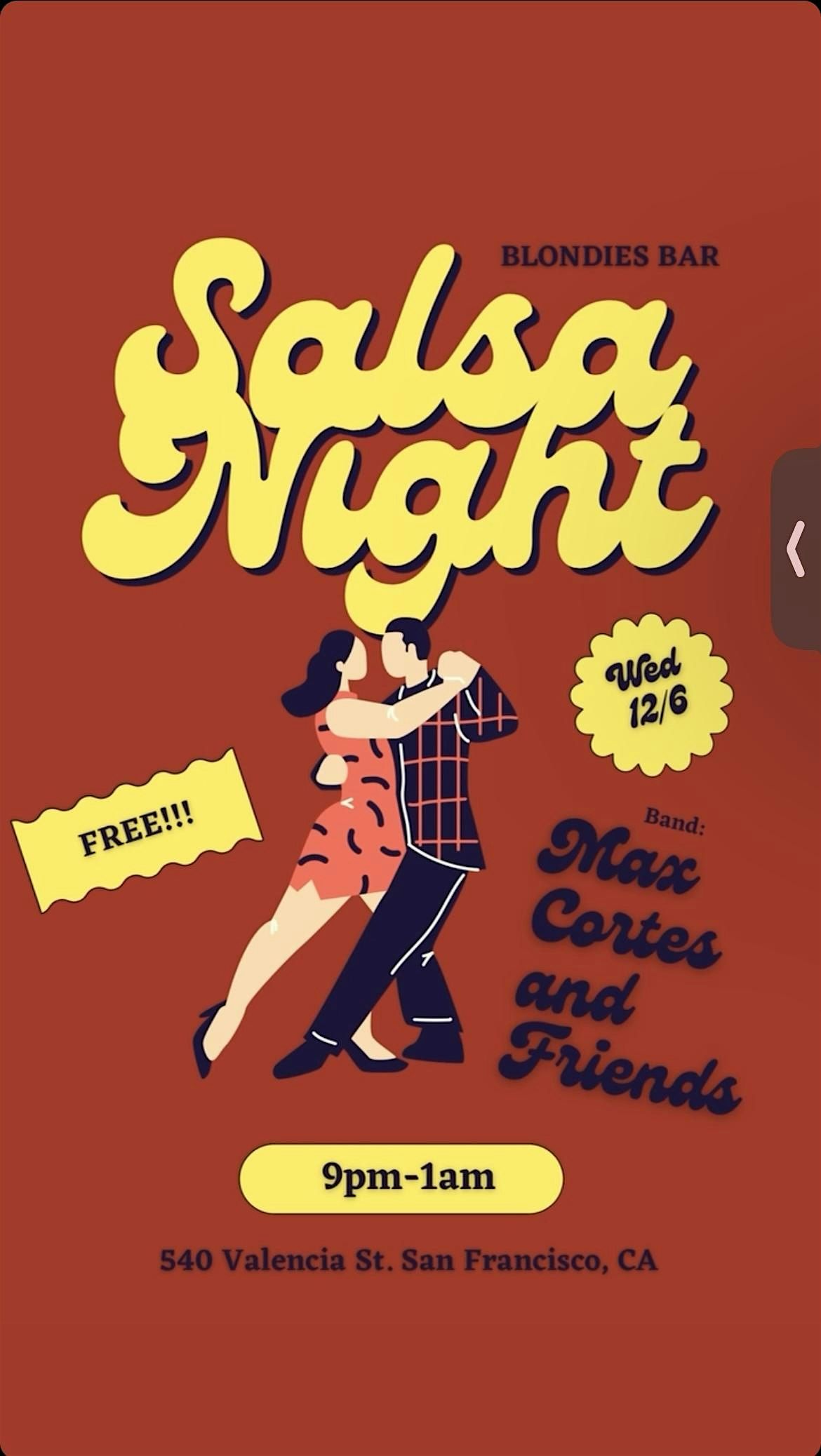 Salsa night | Event in San Francisco | AllEvents