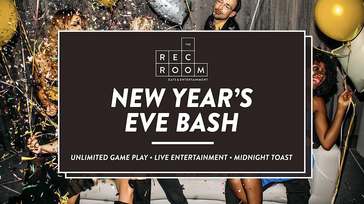 The Rec Room NYE Bash Barrie, The Rec Room, Barrie, December 31 to ...