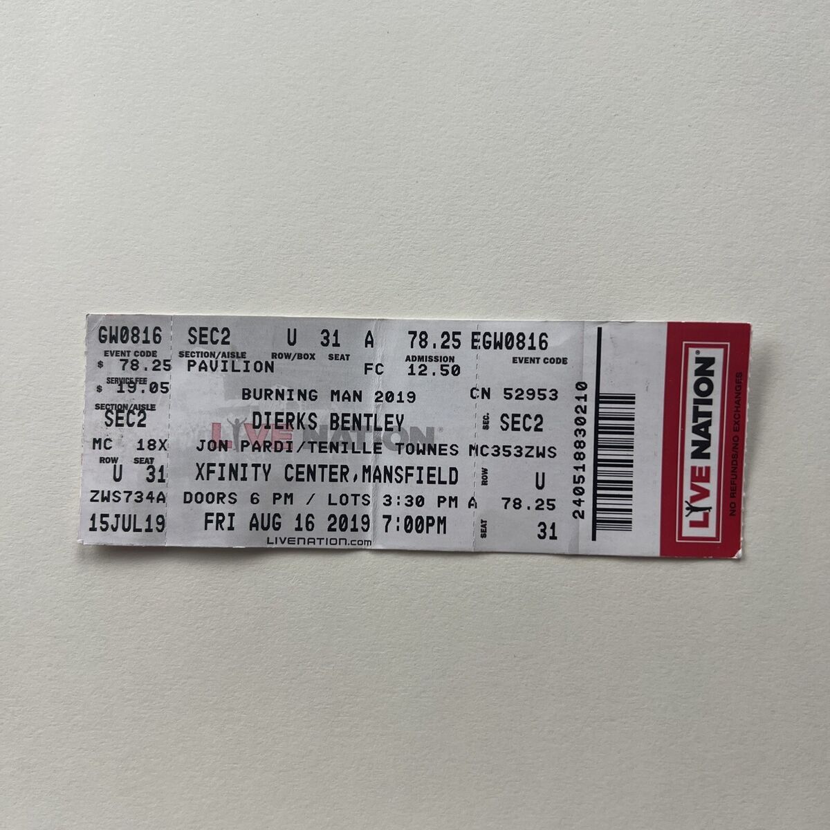 Dierks Bentley at Ameris Bank Amphitheatre, 5 June | Event in Alpharetta | AllEvents