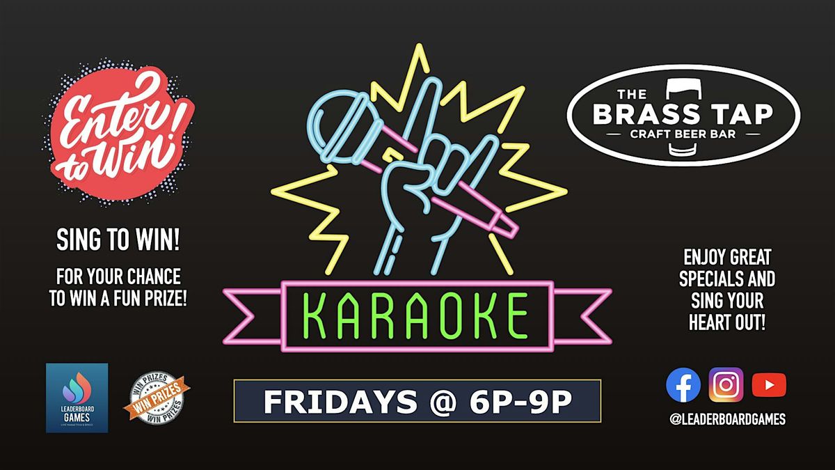 Karaoke Night | The Brass Tap - California MD - Fridays at 6p | Event in California | AllEvents