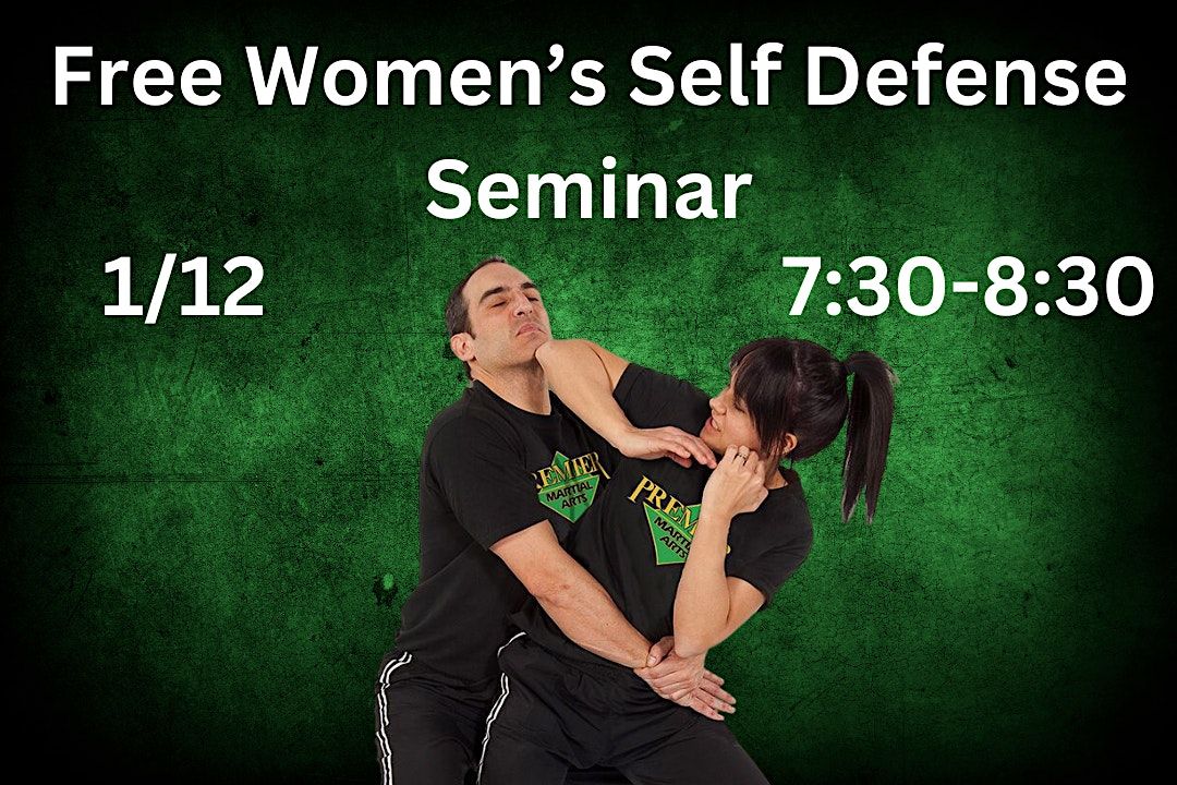 FREE Womens Self Defense Class, Premier Martial Arts Chapel Hill