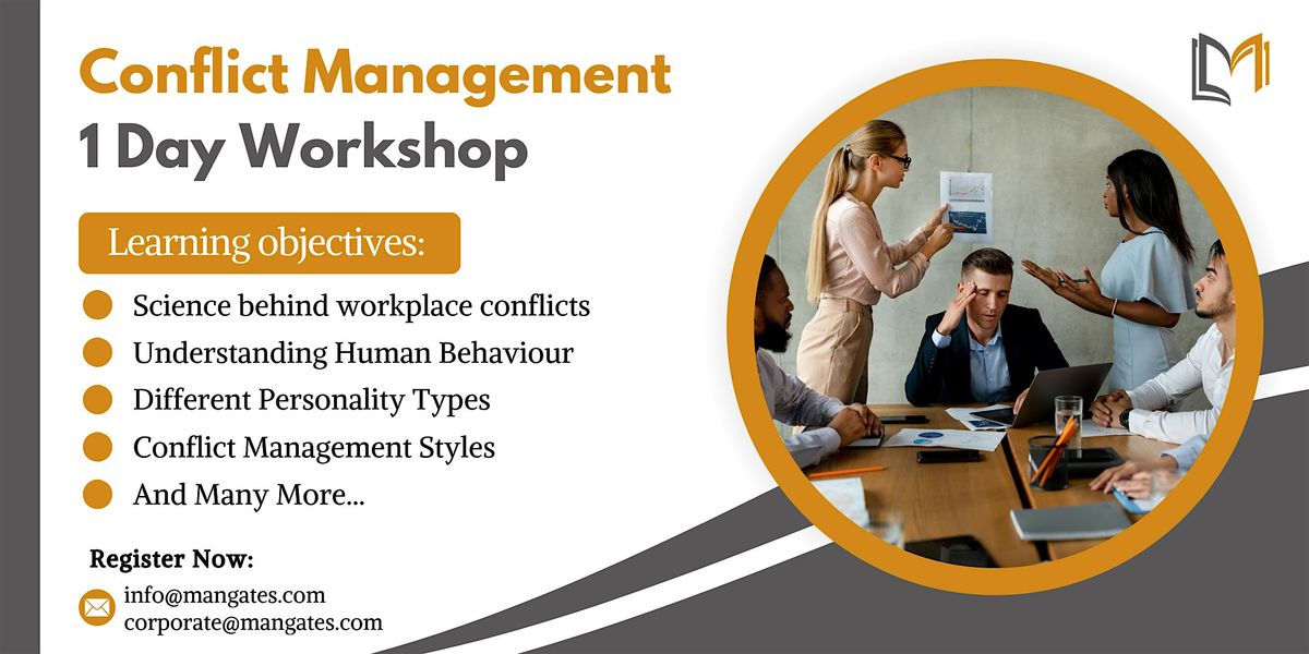 Conflict Management 1 Day in Lafayette, LA on Jun 25th, 2024