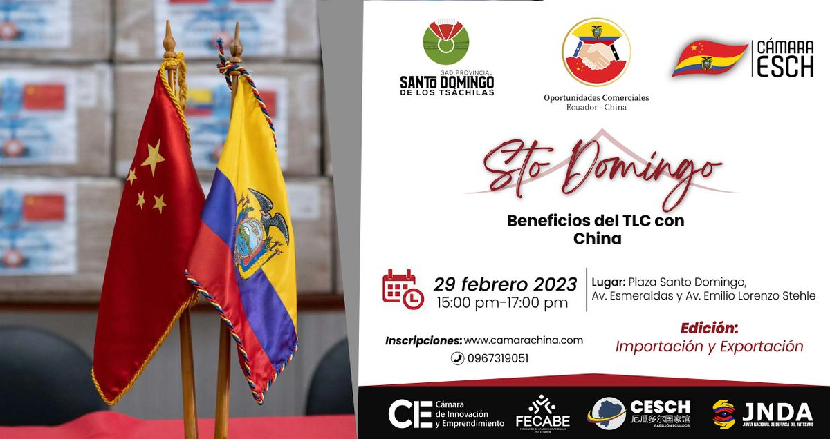 Beneficios del TLC con China Santo Domingo de los Tsáchilas, Plaza