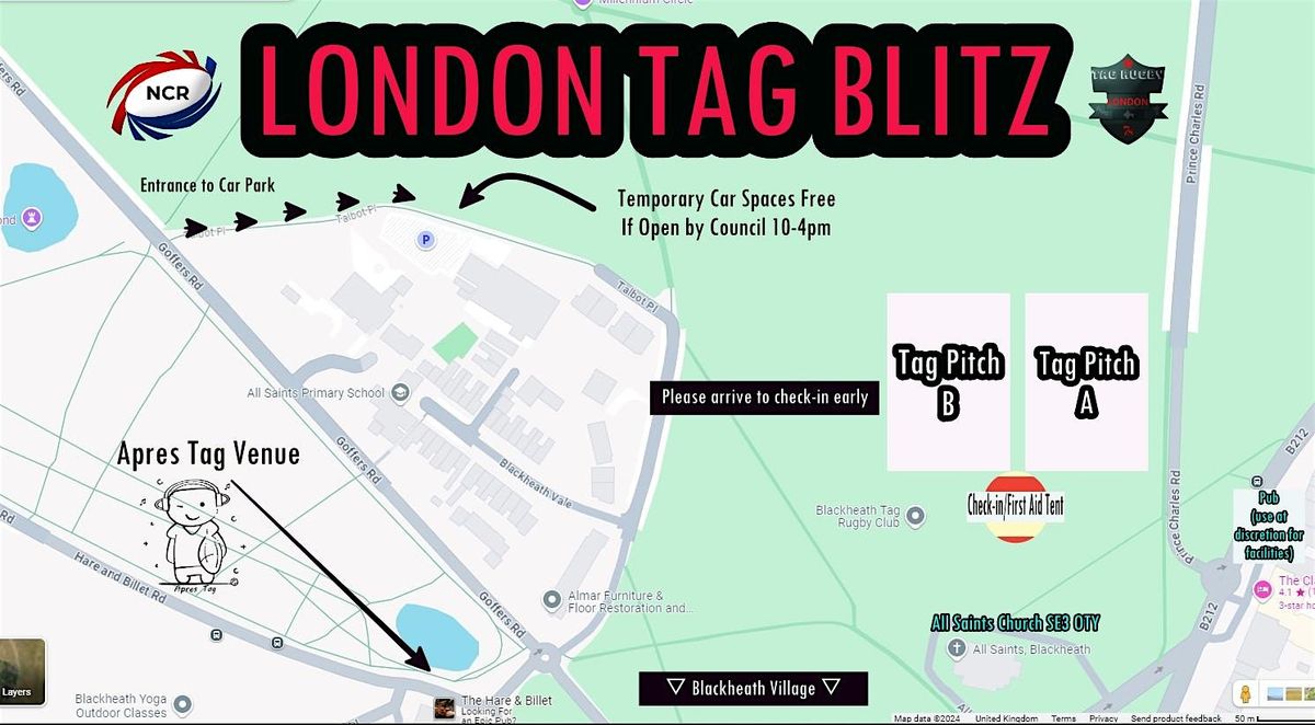 NCR Sports Tag Rugby 7s (Blitz) 2025, 6 September | Event in London | AllEvents