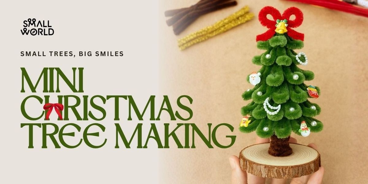Mini Christmas Tree Making