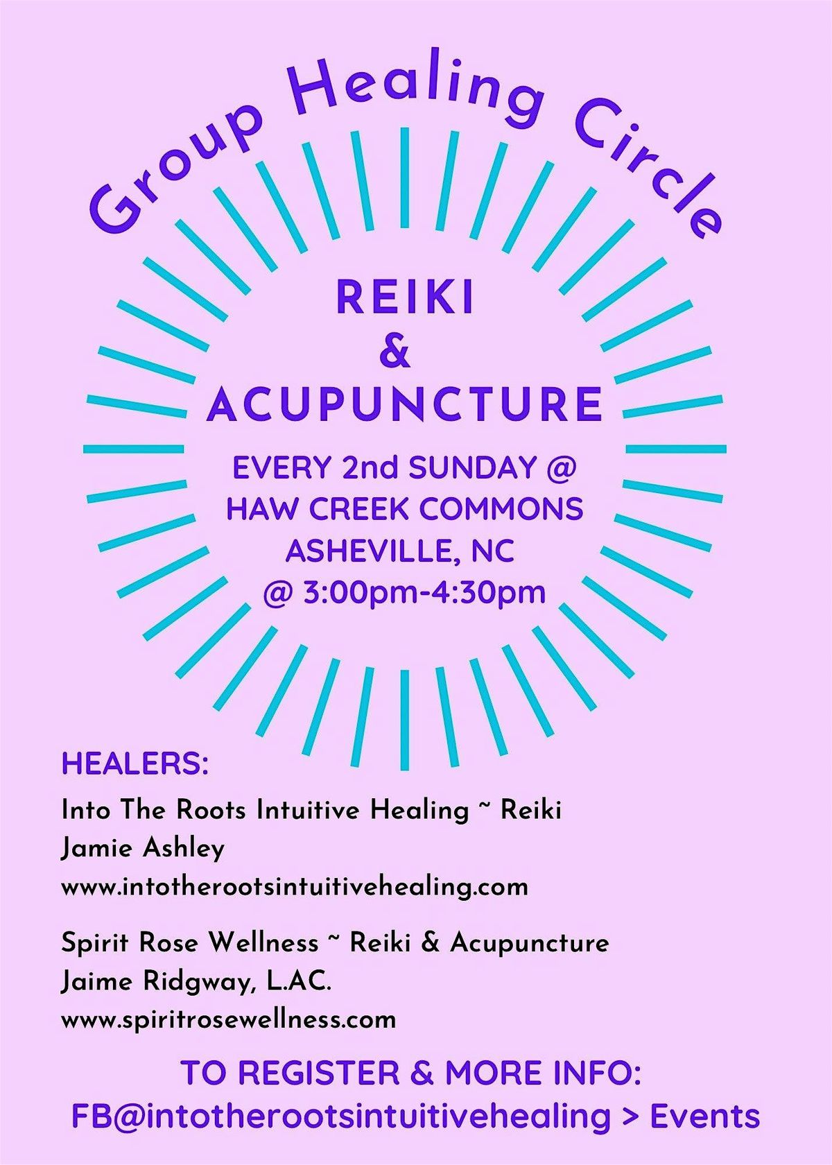 Group Reiki Healing And Acupuncture | Event in Asheville | AllEvents
