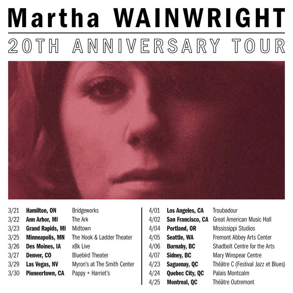 Martha Wainwright | Event in Decatur | AllEvents