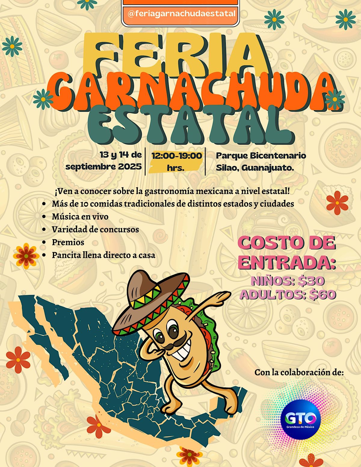 Feria Garnachuda Estatal (3), 13 September | Event in Silao | AllEvents