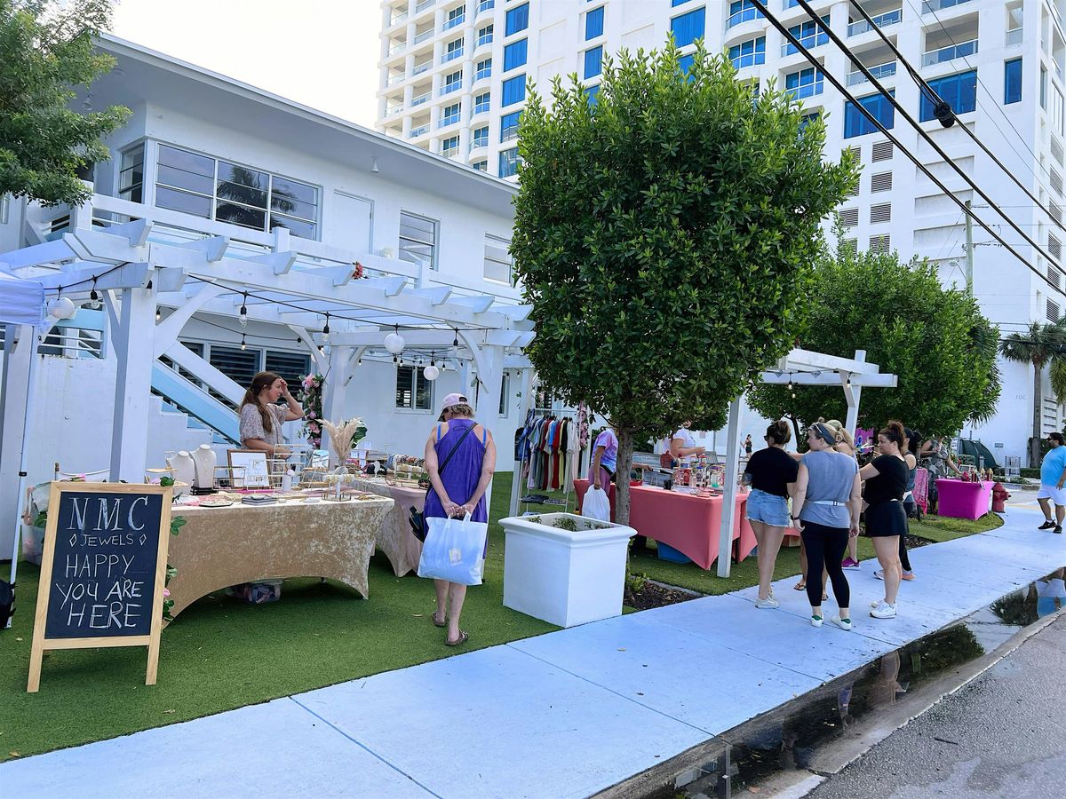 Summer Night Mini Market, Wine Garden, Fort Lauderdale, 3 August 2024