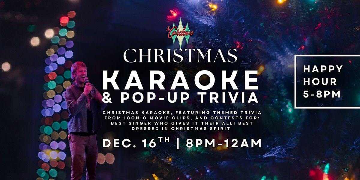 Christmas Karaoke & Pop-Up Trivia!, 16 December | Event in San Diego | AllEvents
