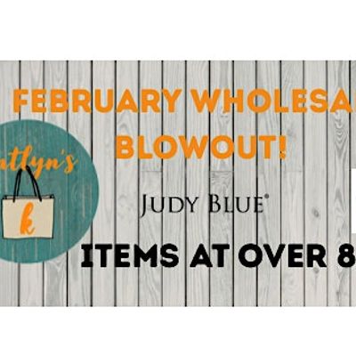 Kentlyn’s January wholesale clothing blowout!