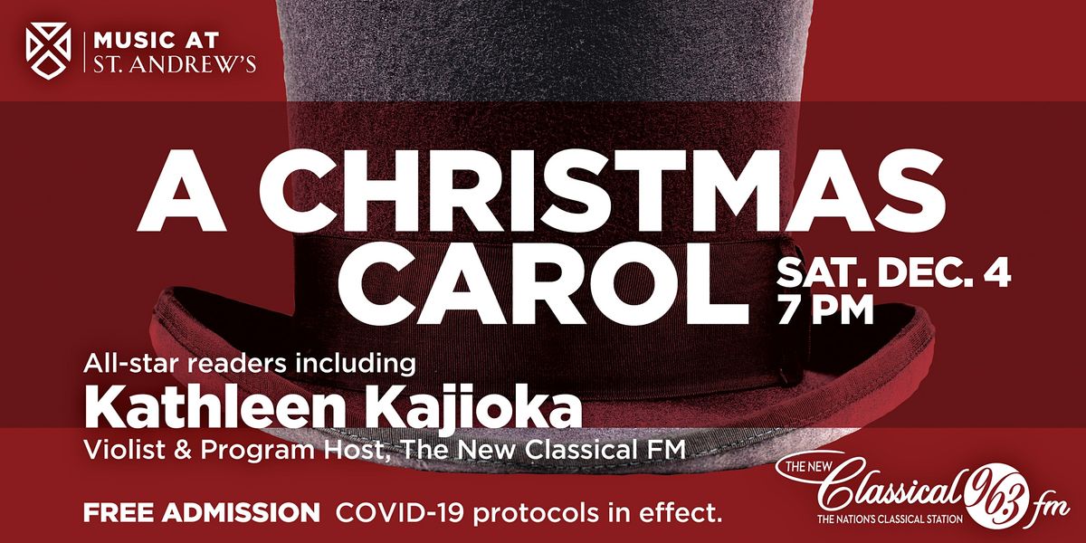 St Andrews Christmas Carol Readings Are Back St Andrew S Church Toronto December 4 2021 Allevents In Christmas Carol Service Readings 2021