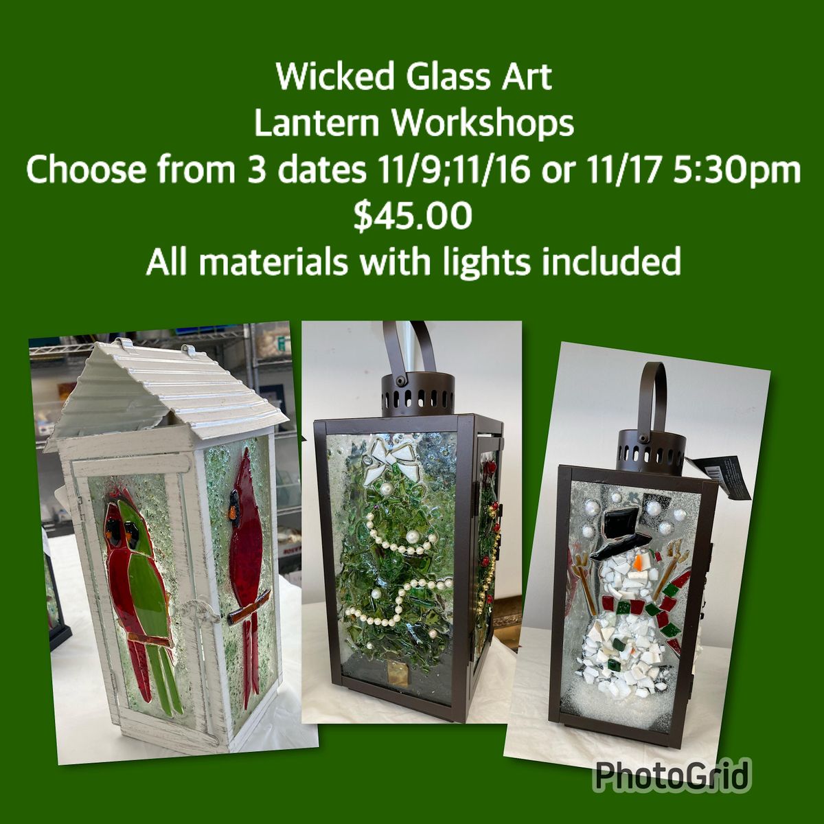 Lantern Wicked Glass Art Studio, Keene, 16 November 2023